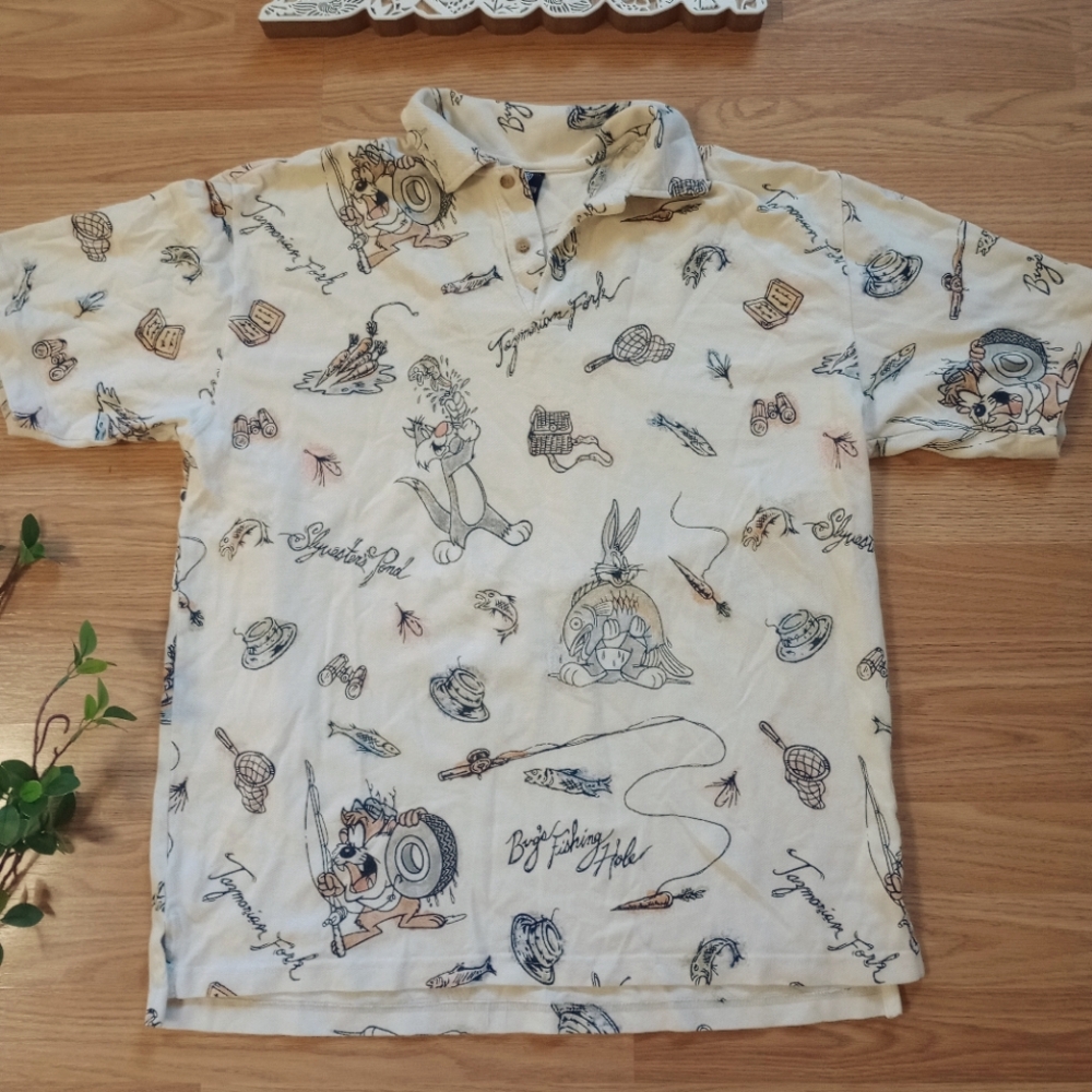Vintage Warner Bros. Studio Store shirt size Large